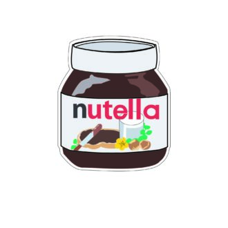 Nutella- Sticker