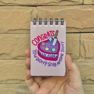 Didn't Stab Anyone - Pocket Notepad