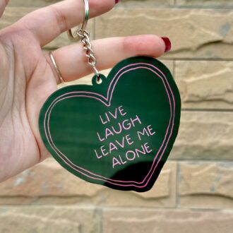 Leave Me Alone - Acrylic Keychain