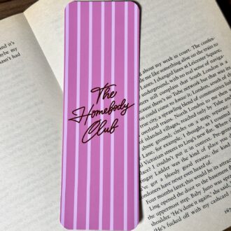 The Homebody Club - Bookmark (Pink)